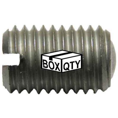 Box of 10850 (10,000pcs) - 5/16-24 X 1/2 Slotted Aluminum Set Screw