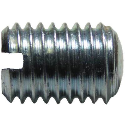 11489 (500pcs) - 1/4-28 X 3/8 Slotted Steel Set Screw