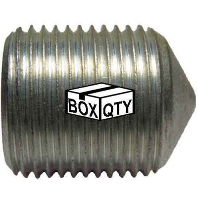 Box of 11941-HEX-375 (400pcs) - 13/16-16 X 1 Hex Socket Aluminum Set Screw