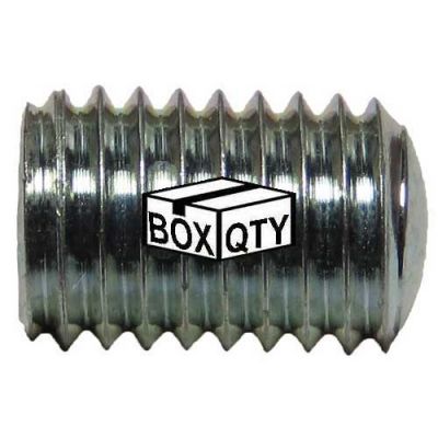 Box of 13695 (4000pcs) - 1/4-28 X 3/8 Hex Socket Steel Set Screw
