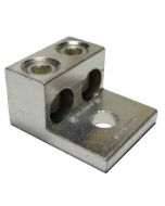 "2S2/0-33-44-HEX" Double Wire Lug (2/0-14)