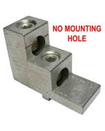 2S2/0-TP-STK-BLANK-HEX mechanical lug with no mounting hole