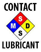 Click for MSDS information on Contact Lubricant